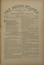 The Indian Helper (Vol. 7, No. 52)