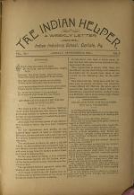 The Indian Helper (Vol. 8, No. 3)