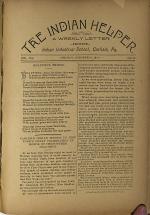 The Indian Helper (Vol. 8, No. 5)