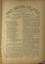 The Indian Helper (Vol. 8, No. 10)
