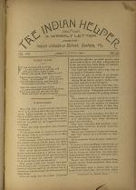 The Indian Helper (Vol. 8, No. 39)