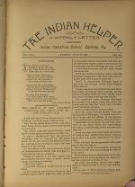 The Indian Helper (Vol. 8, No. 45)