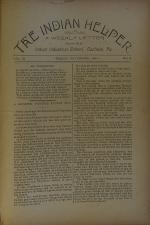 The Indian Helper (Vol. 9, No. 6)