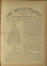 The Indian Helper (Vol. 9, No.13)