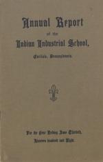 Annual Report of the Carlisle Indian School, 1908