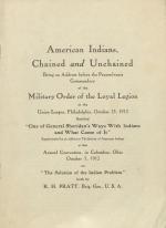 "American Indians: Chained and Unchained," by Richard H. Pratt
